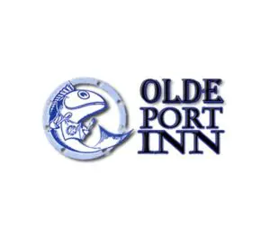 A logo of olde port inn